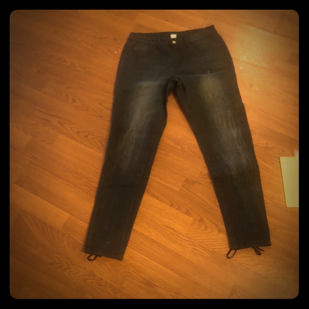 Venus charcoal skinny jeans